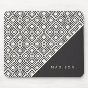 Mousepad Adicione seu teste padrão selvagem africano