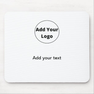 Mousepad adicione seu texto simples e mínimo personalizado