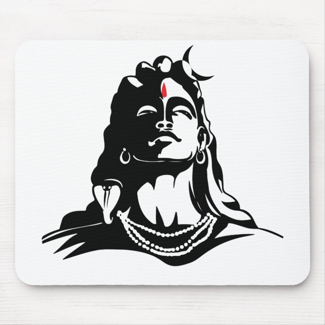 Mousepad Adiyogi Mahadev OM Namah Shivaya Hindu (Frente)