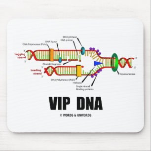 Mousepad ADN do VIP (humor da réplica do ADN)