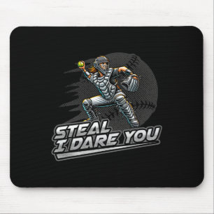Mousepad Adolescente de Softbol Rouba Eu Desafio Você Apanh
