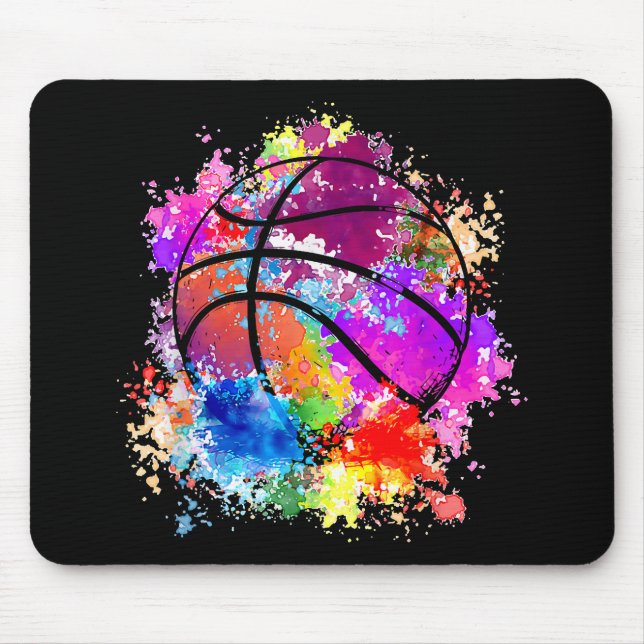 Mousepad Adolescentes de Basquete Meninas Adolescentes Mulh (Frente)