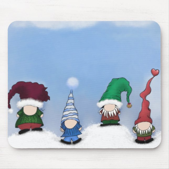 Mousepad Adorable Gnome Posse (Frente)