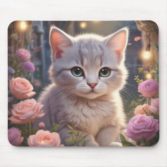 Mousepad Adorable Kitten (Frente)