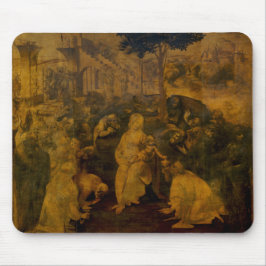 Mousepad Adoração do Magi Leonardo da Vinci