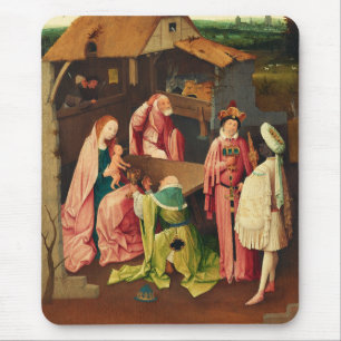 Mousepad Adoração dos Magos por Hieronymus Bosch