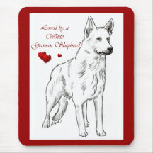 Adorado Por Um German shepherd Branco