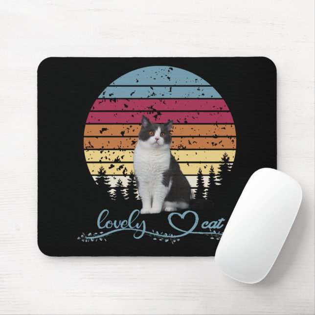 Mousepad Adorável Cat (Com mouse)