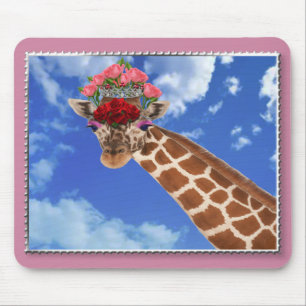 Mousepad Adorável "Missy Giraffe"