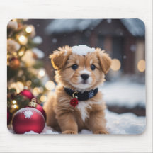 Adorável Ratinho de Natal para Mouse