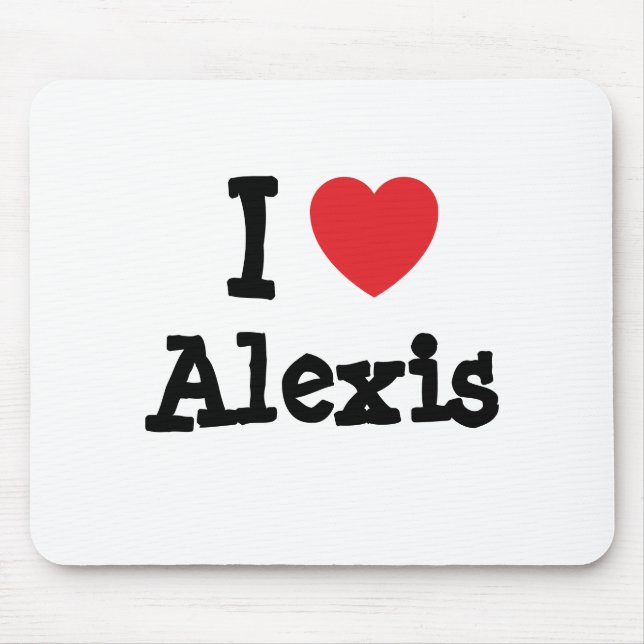 Mousepad Adoro Alexis personalizado personalizado (Frente)