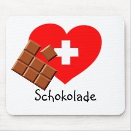Mousepad Adoro chocolate suíço! - SUIÇA