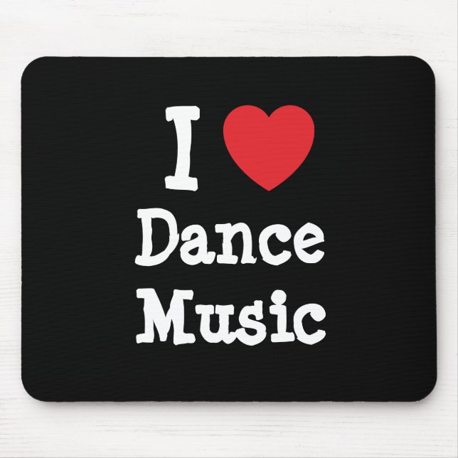Mousepad Adoro Dance Music personalizada personalizada pers (Frente)