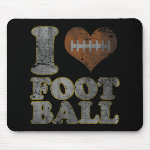 Mousepad Adoro Futebol Mulheres Crianças 