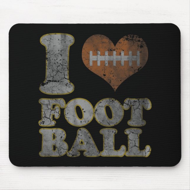 Mousepad Adoro Futebol Mulheres Crianças (Frente)