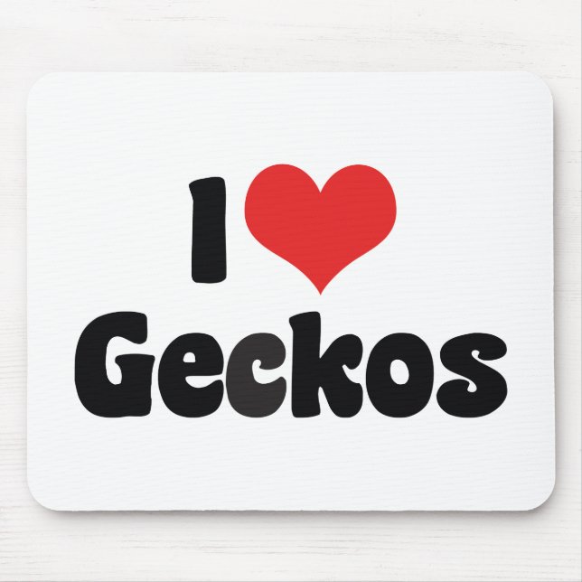 Mousepad Adoro Heart Geckos (Frente)
