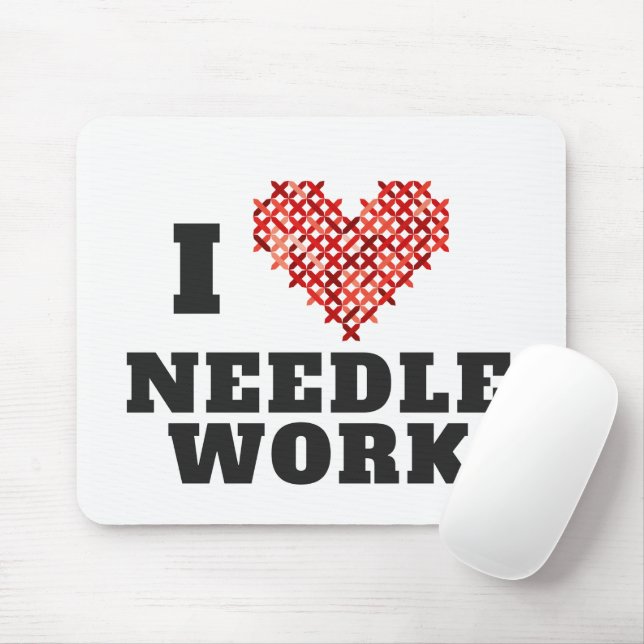 Mousepad Adoro Needlework (Com mouse)