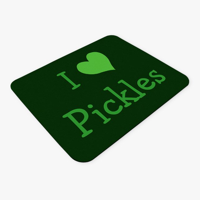 Mousepad Adoro picles (I Love Pickles... or your choice)
