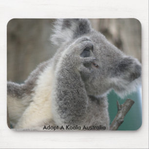 Mousepad Adota A Plataforma Koala Austrália