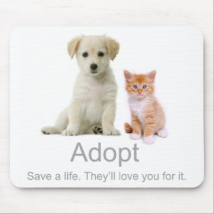 Mousepad adote um animal de estimação