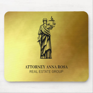 Mousepad *~* Advogado legal AP15 Procurador Justiça Dourad