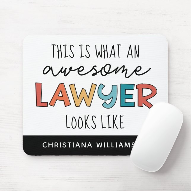 Mousepad Advogado Personalizado | Advogado | Advogado Admir (Com mouse)