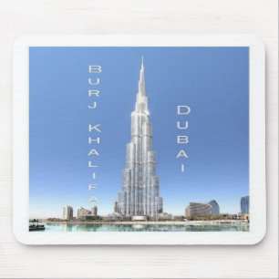 Mousepad AE Emirados Árabes Unidos - Dubai - Burj Khalifa