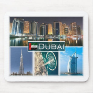 Mousepad AE Emirados Árabes Unidos - Dubai - Marina Towers
