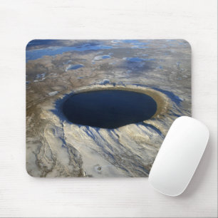 Mousepad Aerial Pingualuit Cratera, Quebec, Canadá.