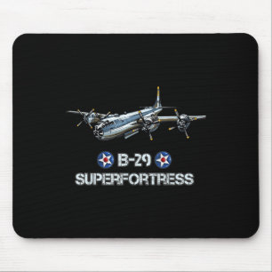 Mousepad Aeronave Americana Wwii B-29, 2ª Guerra Mundial