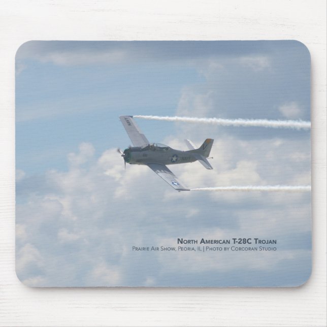Mousepad Aeronave de Troia T-28C (Frente)