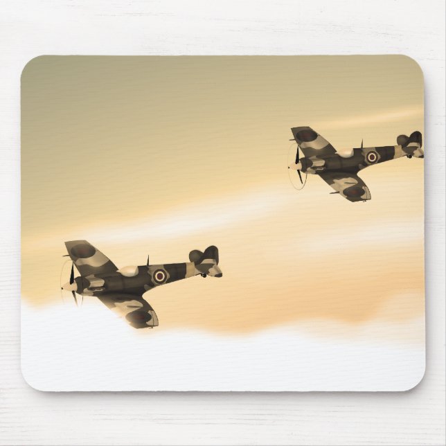 Mousepad Aeronaves Vintage (Frente)