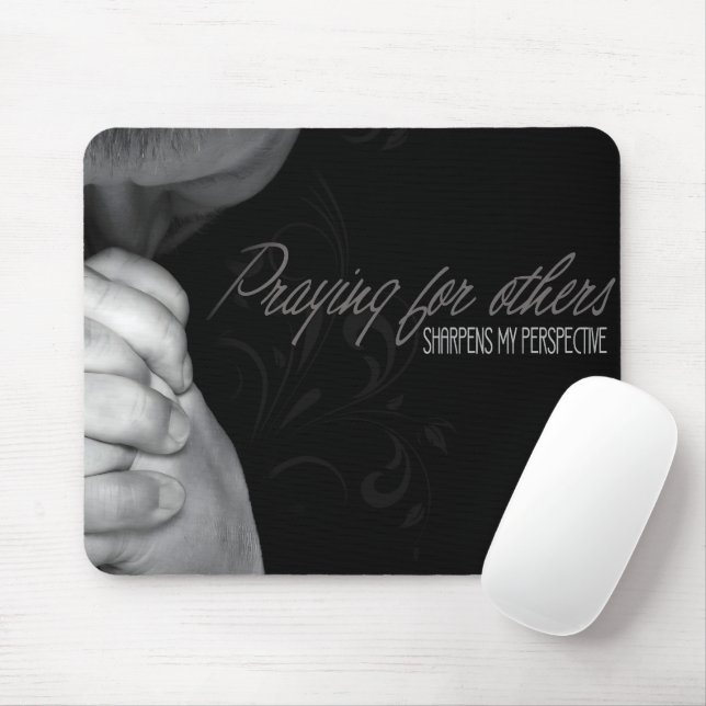 Mousepad Afirmação de Motivação "Rezando por Outros" (Com mouse)