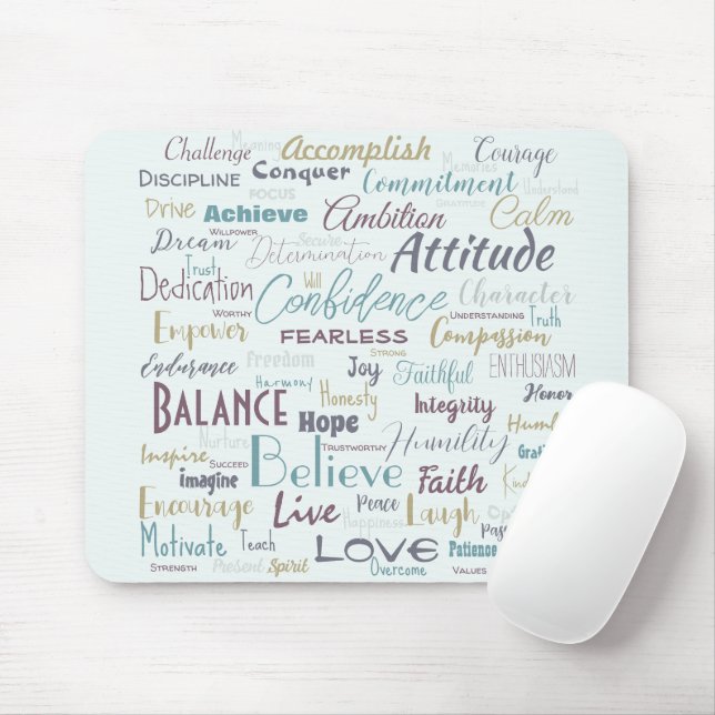 Mousepad Afirmações (Com mouse)
