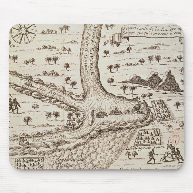 Mousepad Afluência do Niger (Frente)