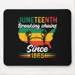 Mousepad África Americana 1865 História Negra Mon