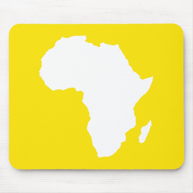 Mousepad África Austral Amarela ouro (Frente)