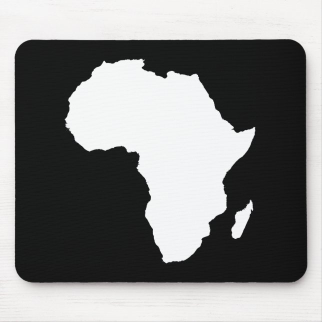 Mousepad África autóctone negra (Frente)