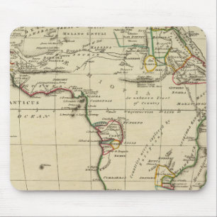 Mousepad África com limites delineados