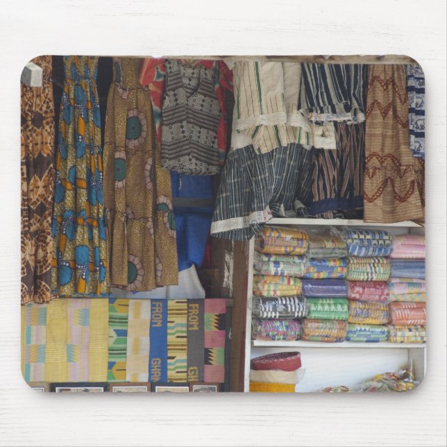 Mousepad África, Gana, Acra. Acra Têxtil e Artesanato (Frente)