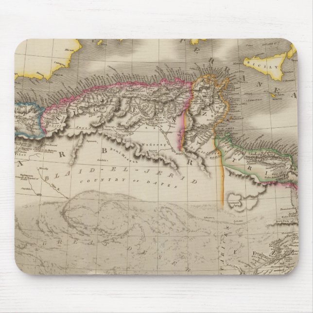 Mousepad África Norte 2 (Frente)