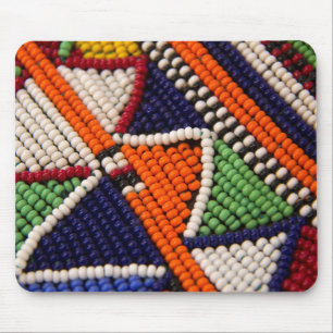 Mousepad África, Quênia. Contas Tribais Maasai