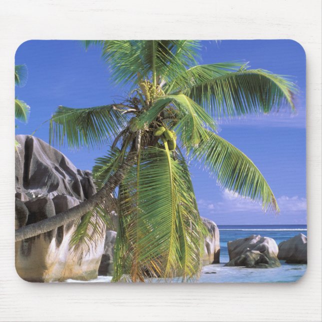 Mousepad África, Seicheles, Ilha La Digue. Granito 2 (Frente)