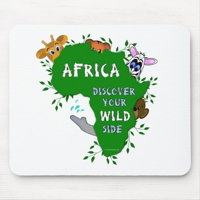 Mousepad África selvagem (Frente)