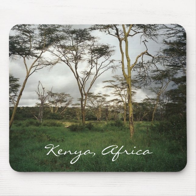 Mousepad África Terra selvagem do Quénia (Frente)