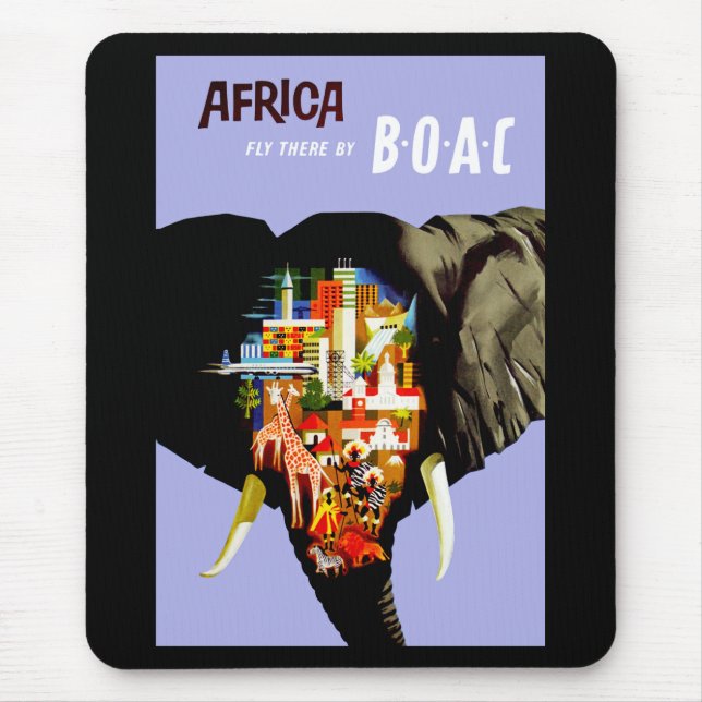 Mousepad África - Voar Lá (Frente)