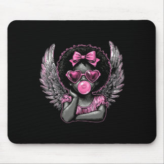 Mousepad Afro Cupid With Sungles Blowing Bubble Gum Valenti