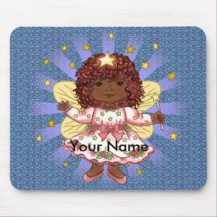 Mousepad Afro Girl Fairy