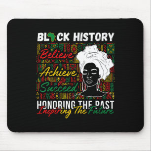 Mousepad Afro Girl Honrando O Futuro Inspirador Do Seu