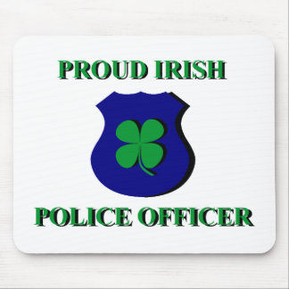 Mousepad Agente da polícia irlandês orgulhoso